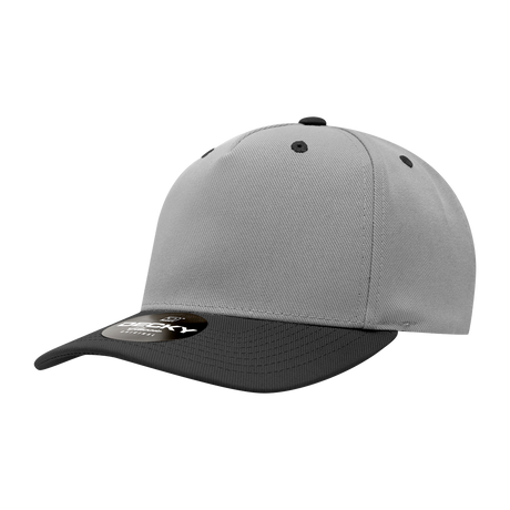 Decky 5 Panel Mid Profile Structured Polyester Cap | Decky 6038