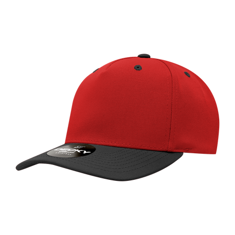 Decky 5 Panel Mid Profile Structured Polyester Cap | Decky 6038