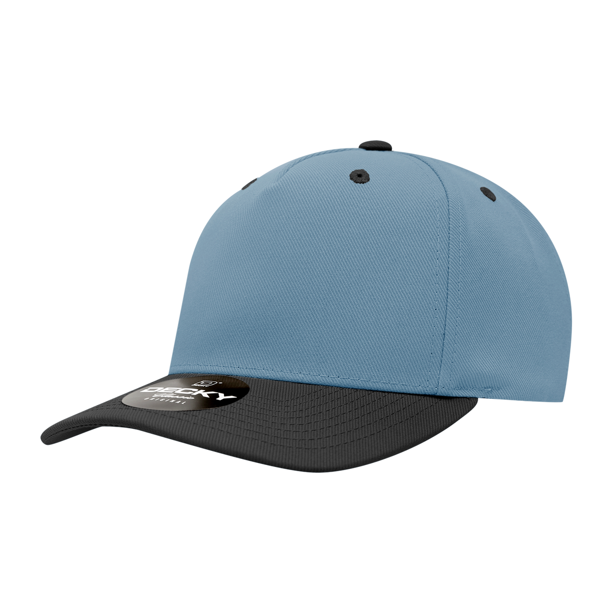 Decky 5 Panel Mid Profile Structured Polyester Cap | Decky 6038