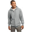 Mens Super Heavyweight Full-Zip Hooded Sweatshirt DRI-EQUIP X-Small Athletic Heather