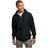 Mens Super Heavyweight Full-Zip Hooded Sweatshirt DRI-EQUIP X-Small Black