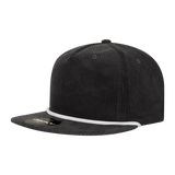 Decky 5 Panel High Profile Relaxed Corduroy Rope Hat | Decky 6043