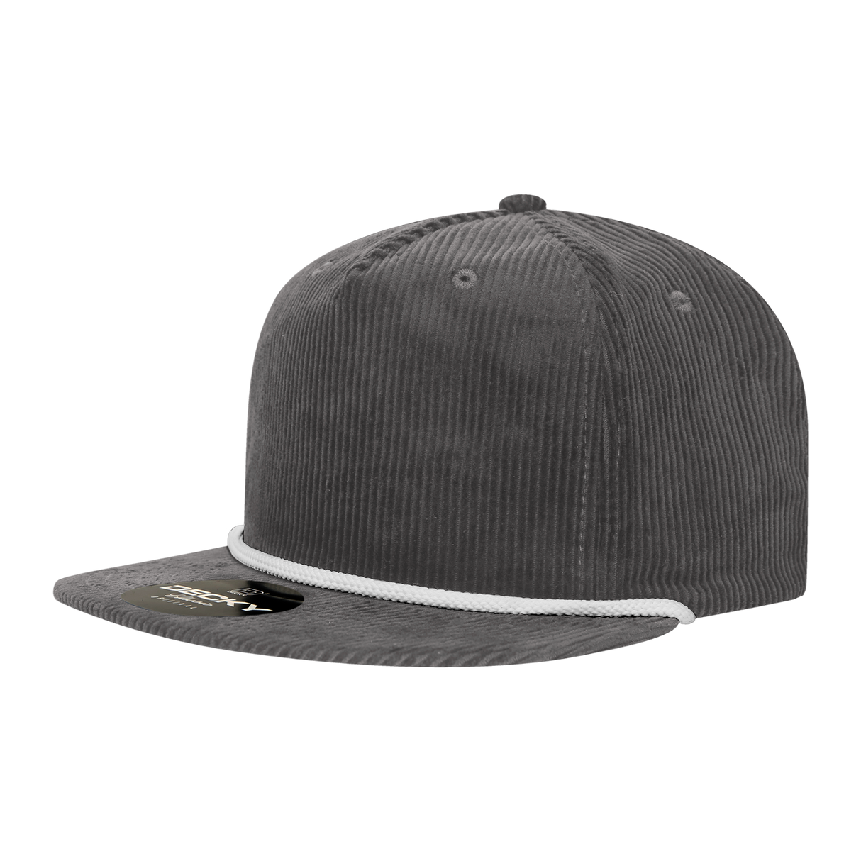 Decky 5 Panel High Profile Relaxed Corduroy Rope Hat | Decky 6043