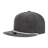 Decky 5 Panel High Profile Relaxed Corduroy Rope Hat | Decky 6043