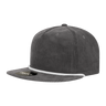 Decky 5 Panel High Profile Relaxed Corduroy Rope Hat | Decky 6043