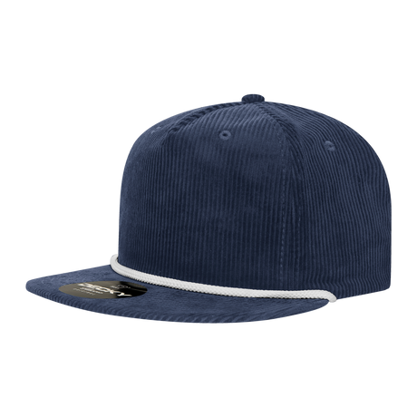 Decky 5 Panel High Profile Relaxed Corduroy Rope Hat | Decky 6043