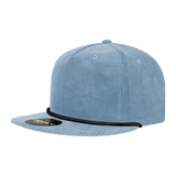 Decky 5 Panel High Profile Relaxed Corduroy Rope Hat | Decky 6043