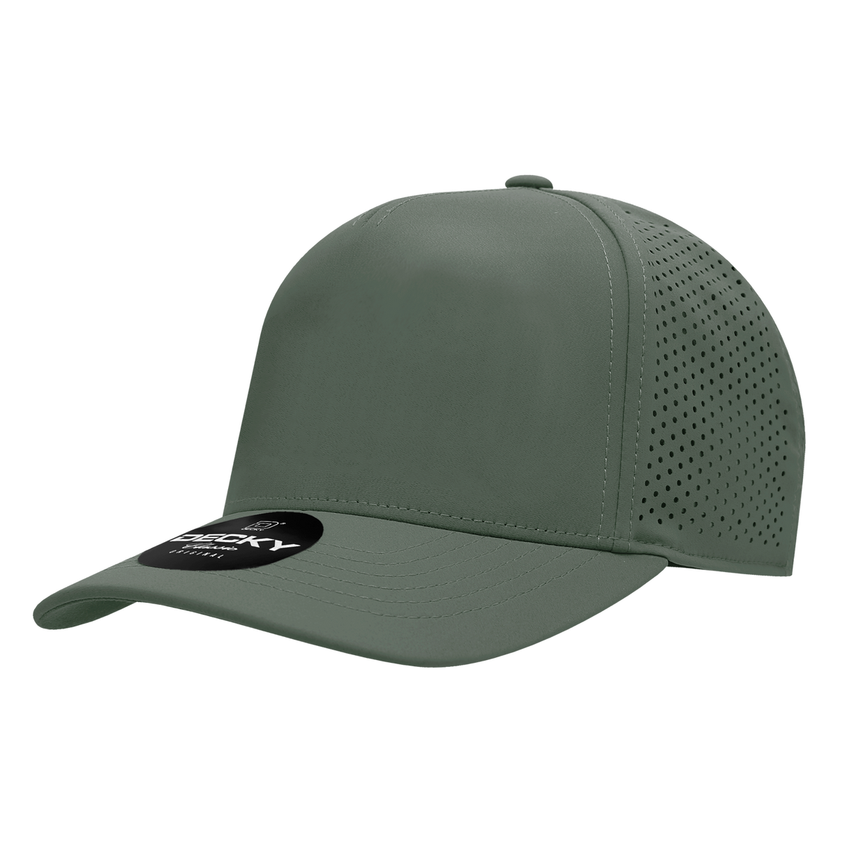 Decky 5 Panel High Profile Structured Perforated Performance Cap | Decky 6045
