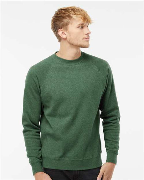 Independent Trading Co. Unisex Special Blend Raglan Crewneck Sweatshirt - Independent Trading Co. PRM30SBC