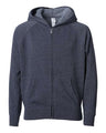 Independent Trading Co. Youth Lightweight Special Blend Raglan Zip Hood - Independent Trading Co. PRM15YSBZ