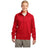 Mens Tech Fleece 1/4-Zip Pullover DRI-EQUIP X-Small True Red