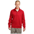 Mens Tech Fleece 1/4-Zip Pullover DRI-EQUIP X-Small True Red