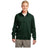 Mens Tech Fleece 1/4-Zip Pullover DRI-EQUIP X-Small Forest Green