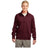 Mens Tech Fleece 1/4-Zip Pullover DRI-EQUIP X-Small Maroon