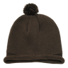 Decky Solid RollUp Beanie w/PomPom | Decky 611A