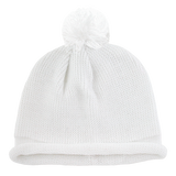 Decky Solid RollUp Beanie w/PomPom | Decky 611A