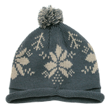 Decky Snowflake Roll Up Beaine w/Pom | Decky 611B