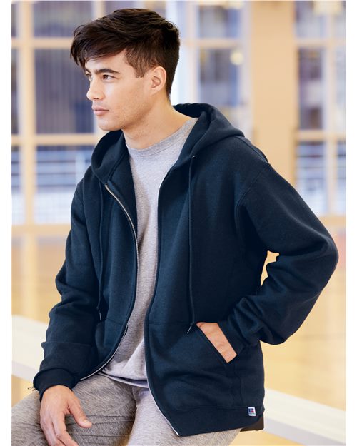 Russell Athletic Unisex Dri Power® Full-Zip Hooded Sweatshirt - Russell Athletic 697HBM