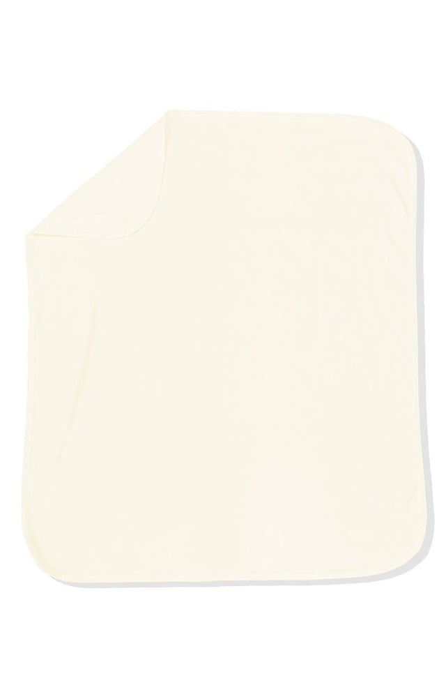 Royal Apparel 6135ORG Infant Organic Interlock Blanket - Natural