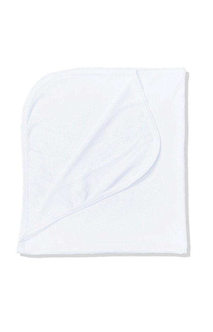 Royal Apparel 6135ORG Infant Organic Interlock Blanket - Salt