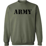 Military Vintage Army Logo T-Shirts, Sweatshirts and Hoodies Joe's USA Crewneck Small