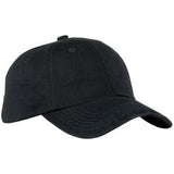 Joe's USA Brushed Twill Cap. BTU. Joe's USA Black