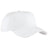 Joe's USA Brushed Twill Cap. BTU. Joe's USA White