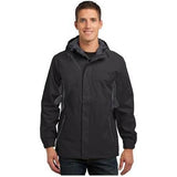 Joe's USA Men's Cascade Waterproof Jacket Joe's USA Black/ Magnet Grey 3X-Large