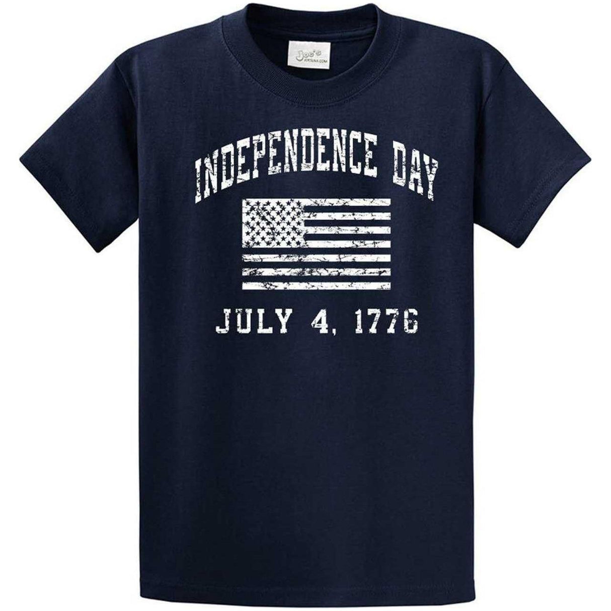 Independence Day 4th of July - Cotton T-Shirts -Regular, Big and Tall Joe's USA