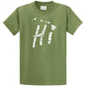 Hi Hawaiian Islands Tee Big and Tall Sizes Joe's USA Small Dill Green/w