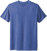 Joe's USA Men's 4.3oz Tri-Blend Tee in Sizes XS-3XL