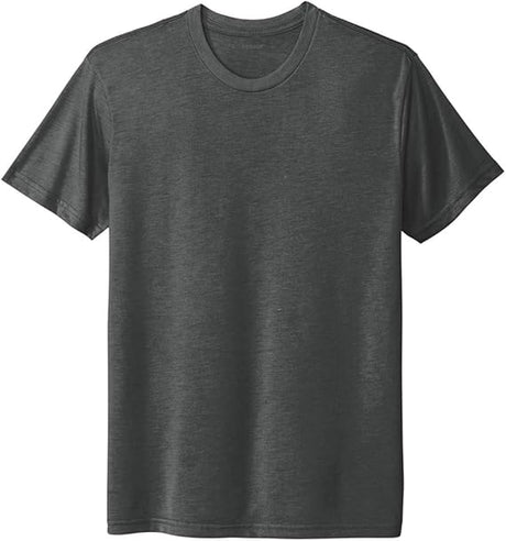 Joe's USA Men's 4.3oz Tri-Blend Tee in Sizes XS-3XL