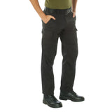 Rothco Active Flex BDU Cargo Pants Black Size 30W x 30L