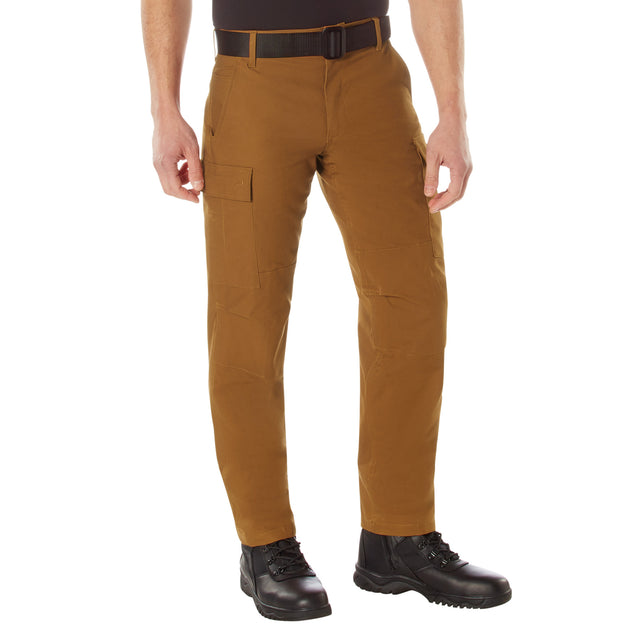 Rothco Active Flex Canvas Work Pant Work Brown Size 30W x 30L