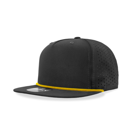 Decky 5 Panel High Profile Relaxed Perforated Performance Rope Hat | Decky 6226