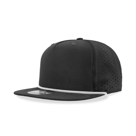 Decky 5 Panel High Profile Relaxed Perforated Performance Rope Hat | Decky 6226