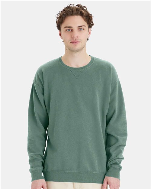ComfortWash by Hanes Unisex Garment-Dyed Crewneck Sweatshirt - ComfortWash by Hanes GDH400