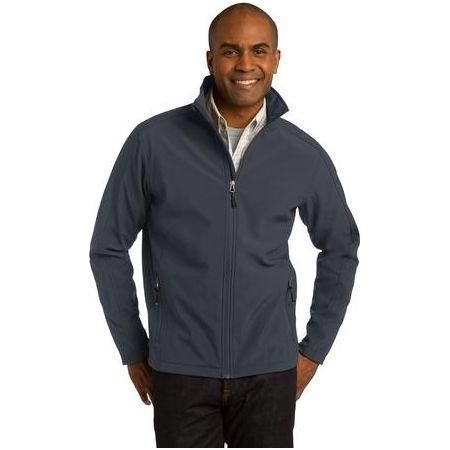 Men's Core Soft Shell Jacket Joe's USA Battleship Grey Small
