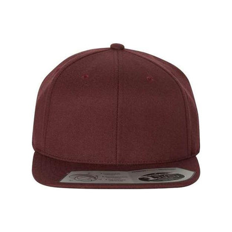 Flexfit 110® Snapback Cap - Flexfit 110F Flexfit Maroon Adjustable