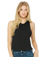 BELLA + CANVAS Women's Racerback Crop Tank - BELLA + CANVAS 6682
