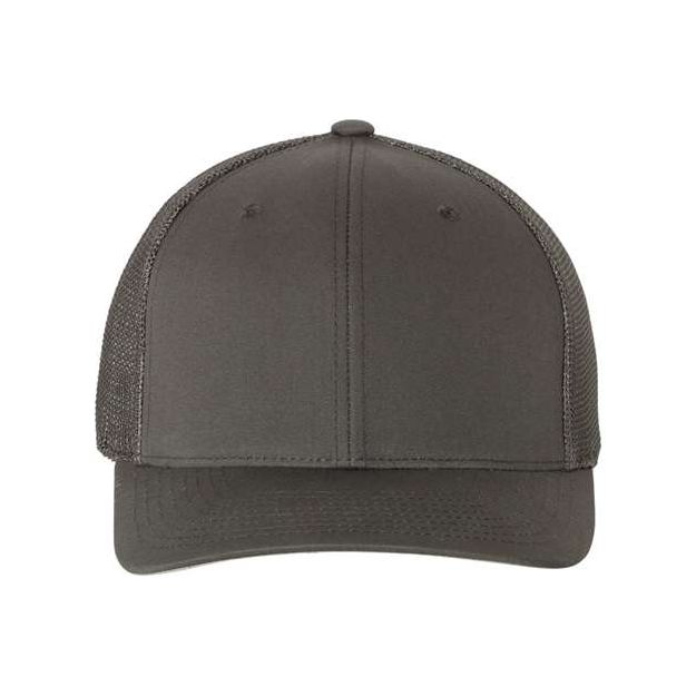 Flexfit Trucker Cap - Flexfit 6511 Flexfit Charcoal One Size