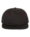YP Classics Lightly-Structured Five-Panel Snapback Cap - Yupoong 6502