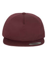 YP Classics Lightly-Structured Five-Panel Snapback Cap - Yupoong 6502
