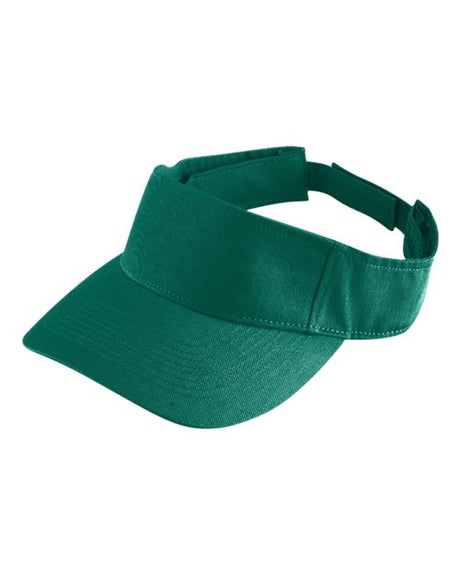 Augusta Sportswear Sport Twill Visor - Augusta Sportswear 6225