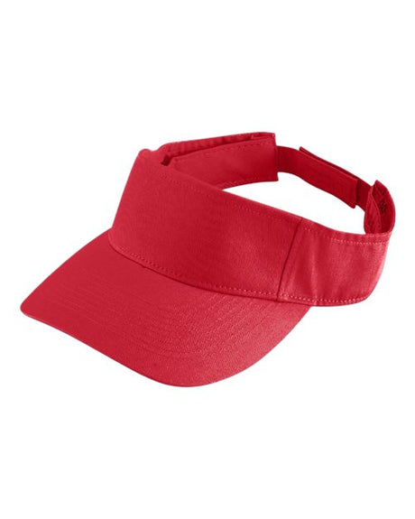Augusta Sportswear Sport Twill Visor - Augusta Sportswear 6225