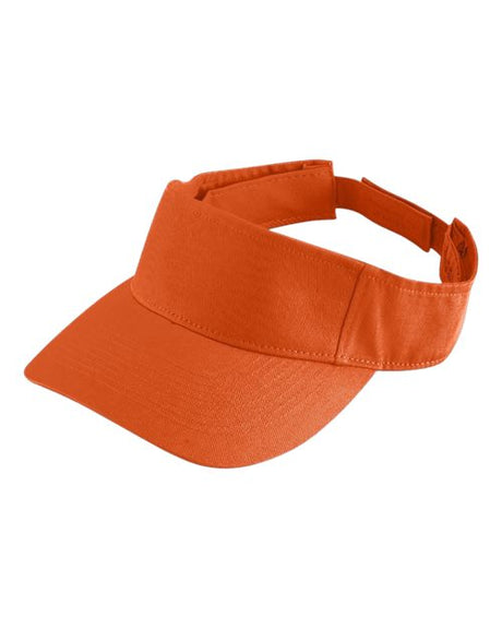 Augusta Sportswear Sport Twill Visor - Augusta Sportswear 6225