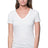 Royal Apparel 64030 Women's Viscose Hemp Organic Cotton V-Neck - Sand