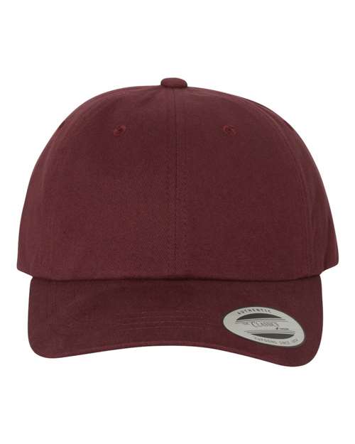 YP Classics Peached Cotton Twill Dad Hat - Yupoong 6245PT