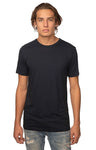 Royal Apparel 64051 Unisex Viscose Hemp Organic Cotton Tee - Caviar