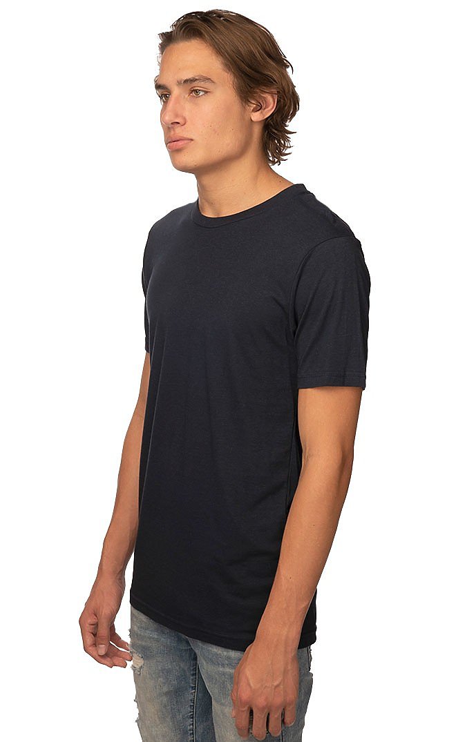 Royal Apparel 64051 Unisex Viscose Hemp Organic Cotton Tee - Caviar